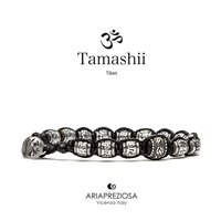 Bracciale Tamashii Ruota della Preghiera in Argento BHS924-S1 - BHS924-S1